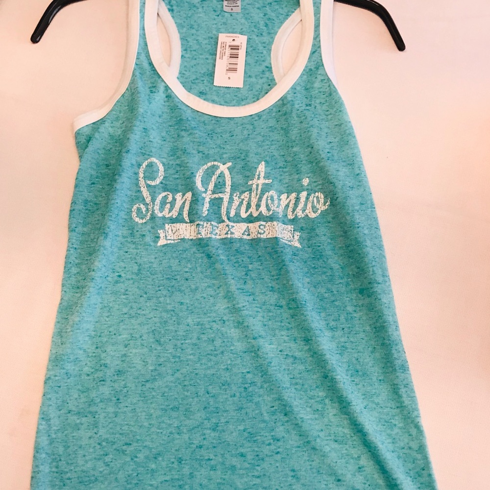 Salt Greek Apparel San Antonio tank top NWT